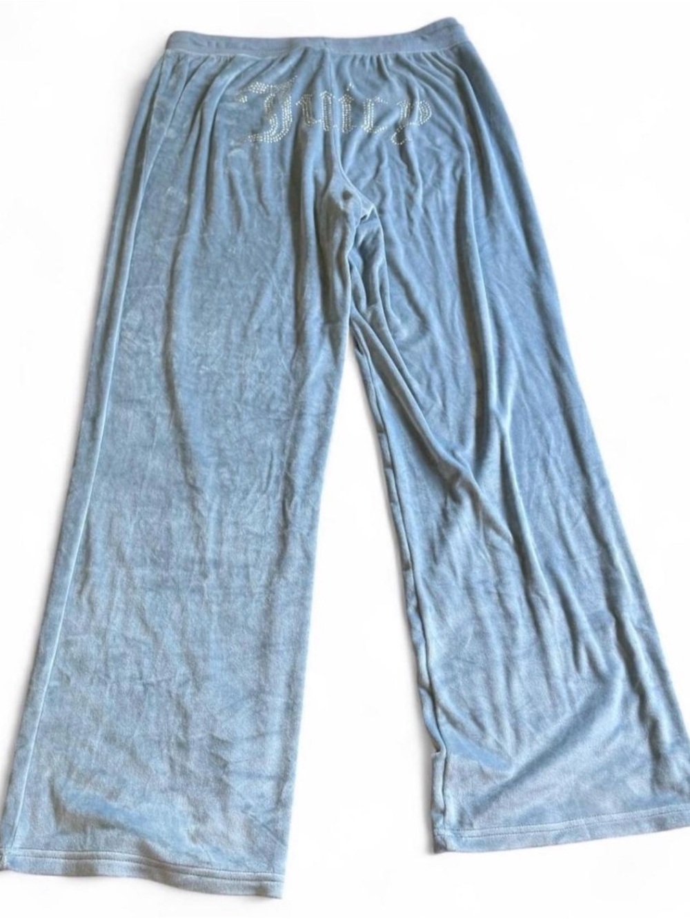 Juicy Couture Light Blue Velour Lounge Pants